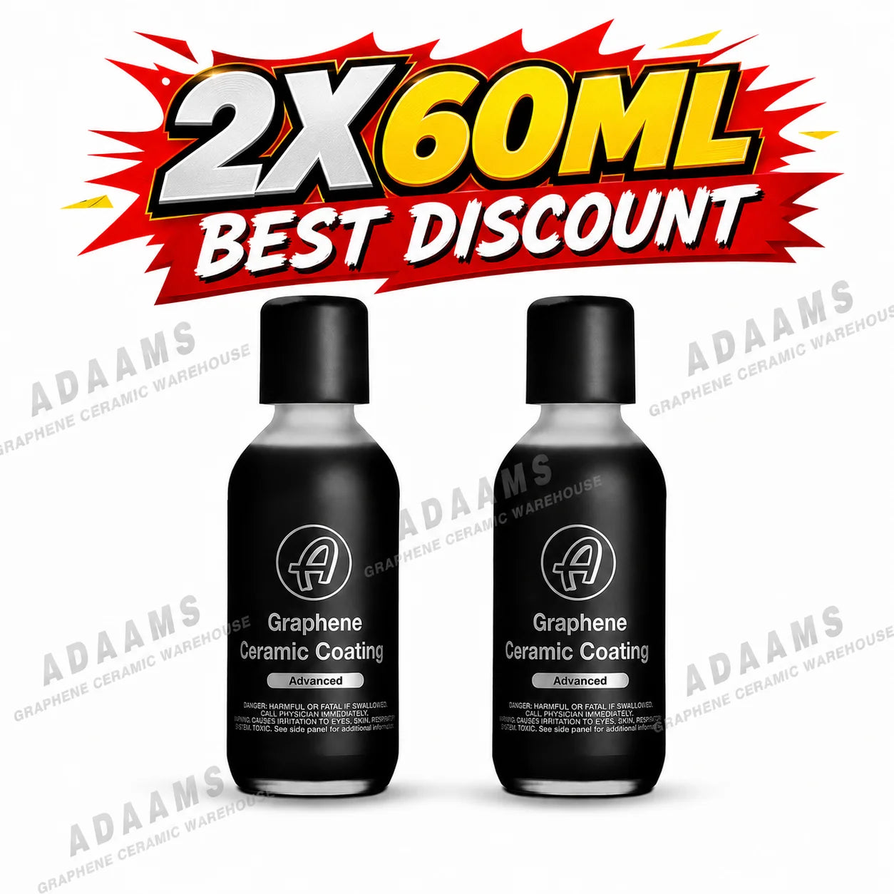 Graphene Ceramic Car Coating 10H for Cars 7+ Years of Protection Apply After Car Wash Clay Bar Car Buffer Polisher Motorcycle