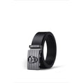 Men's Golf Belt 2026 New Korean Style Magnetic Buckle Genuine Leather Skull Design Casual Lightweight Durable Sporty Versatile