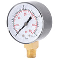 Water Pressure Meter Mini Pressure Gauge For Fuel Air Oil Or Water 0-4bar / 0-60psi NPT Oil Pressure Gauge Pressure Gauge