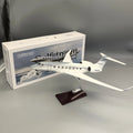 1:50 Scale Model Aircraft Gulfstream G650 Simulation Jet Airplanes Diecast Resin Model Plane Toy With Wheels Original G650 House