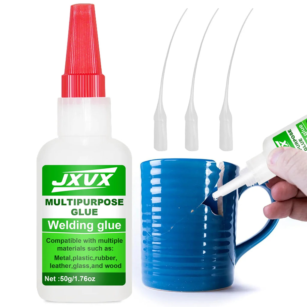 Contact Glue 50ml Strong Oily Adhesive Multipurpose Shoe Wood Leather Metal Plastic Water Resistant Free Shipping