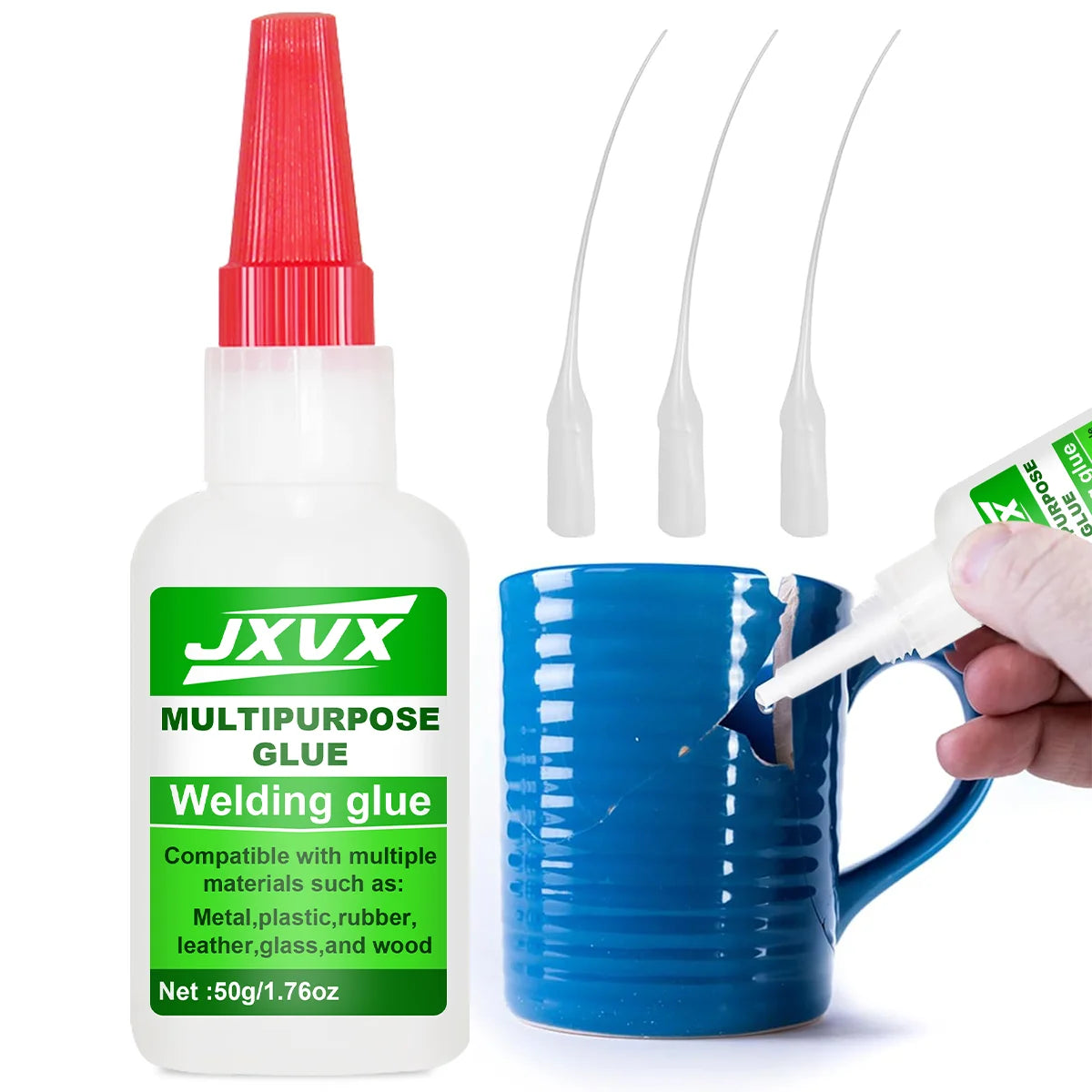 Contact Glue 50ml Strong Oily Adhesive Multipurpose Shoe Wood Leather Metal Plastic Water Resistant Free Shipping