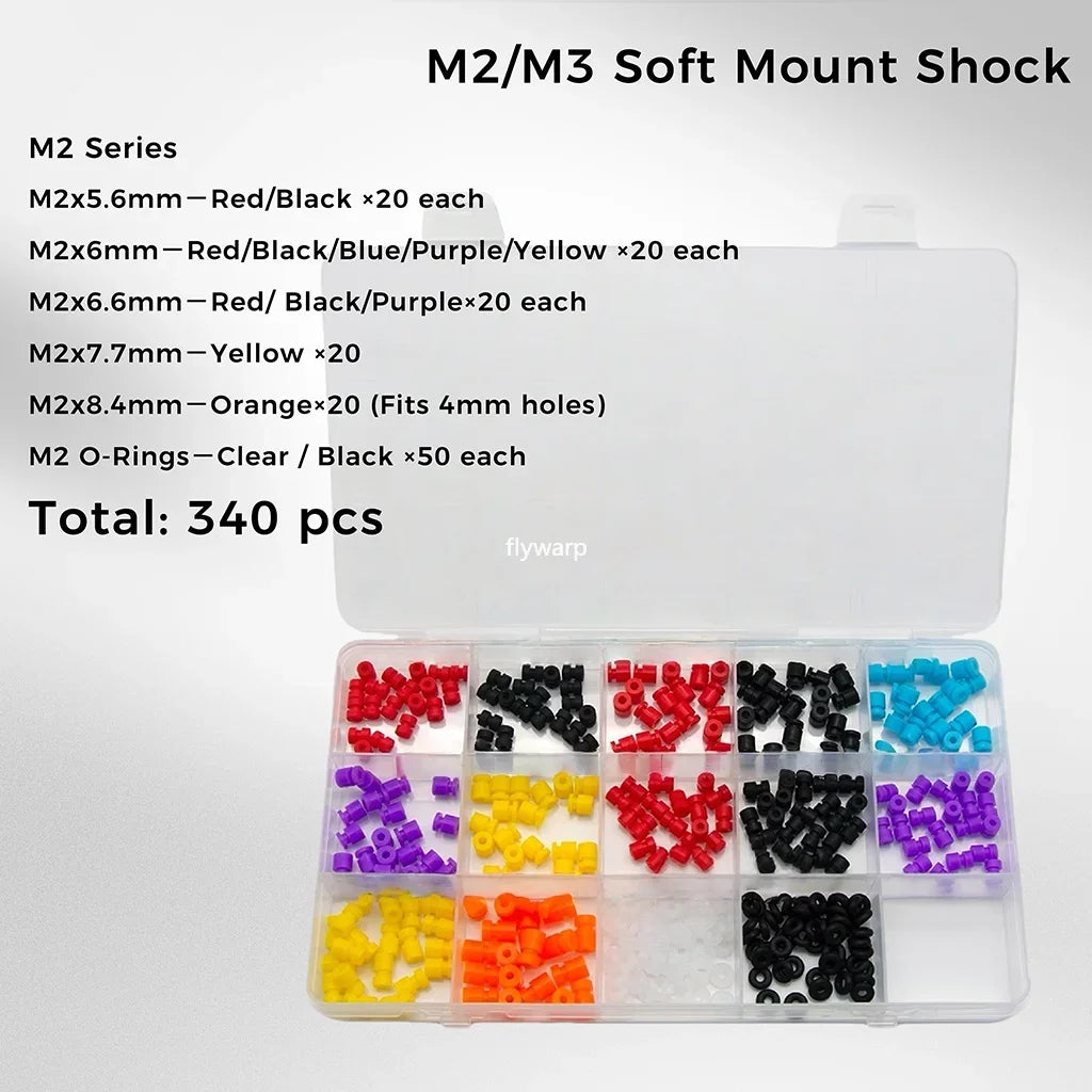 FPV Drone M2/M3 Soft Mount Shock Absorber  for F4/F7 Flight Controller | Damping Balls for 20×20 & 30.5×30.5 RC Quadcopter Parts