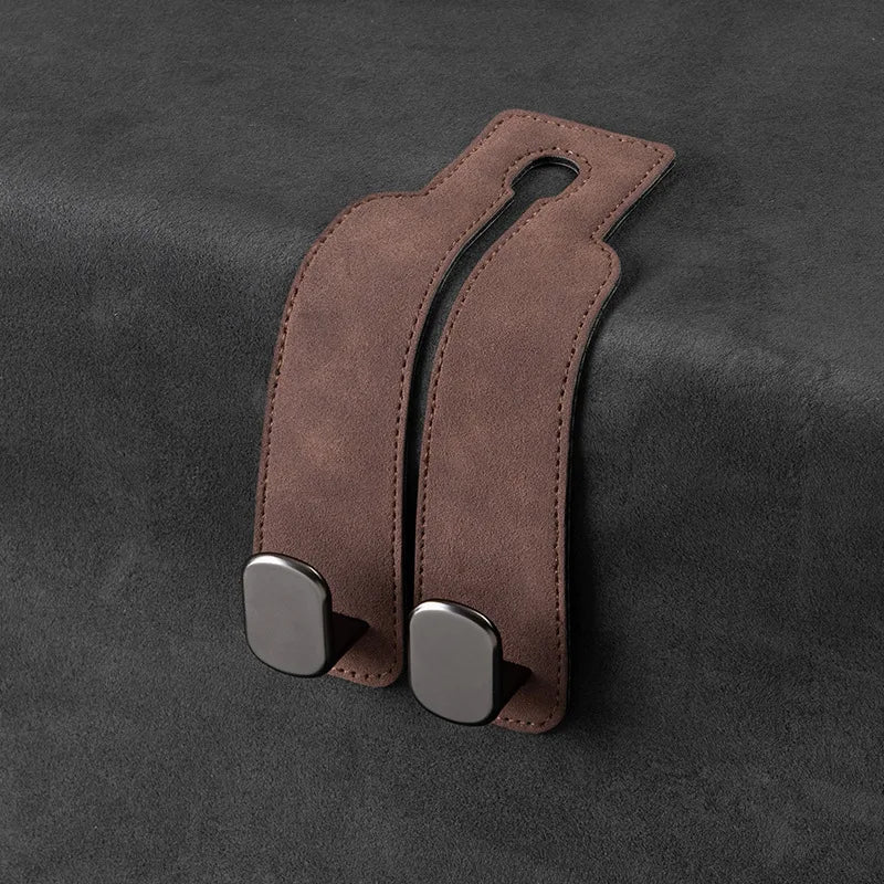2 in 1 Car Hook For Car Rear Seat Back Hooks Headrest Hanger Clip Universal Double Hooks