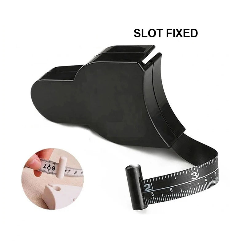 Portable Fitness Telescopic Health Tape Measure With Handle Torch Y-shaped Tape Measure Waist Circumference Tape Measure
