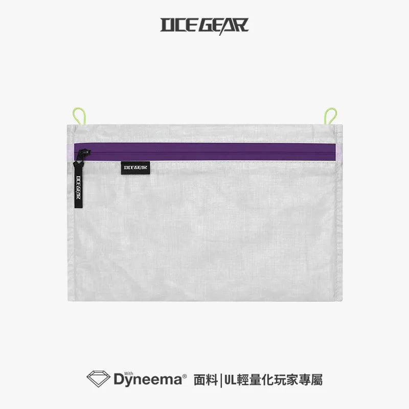 Ultralight Dyneema Crossbody Pouch Waterproof EDC Zipper Wallet Bag Outdoor Hiking Camping Mini Chest Bag Travel Organizer