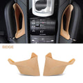 2PCS Car Center Console Seat Crevice Storage Box Bag Interior Decoration Accessories For Porsche Cayenne 958 92A MK2 2011 - 2018