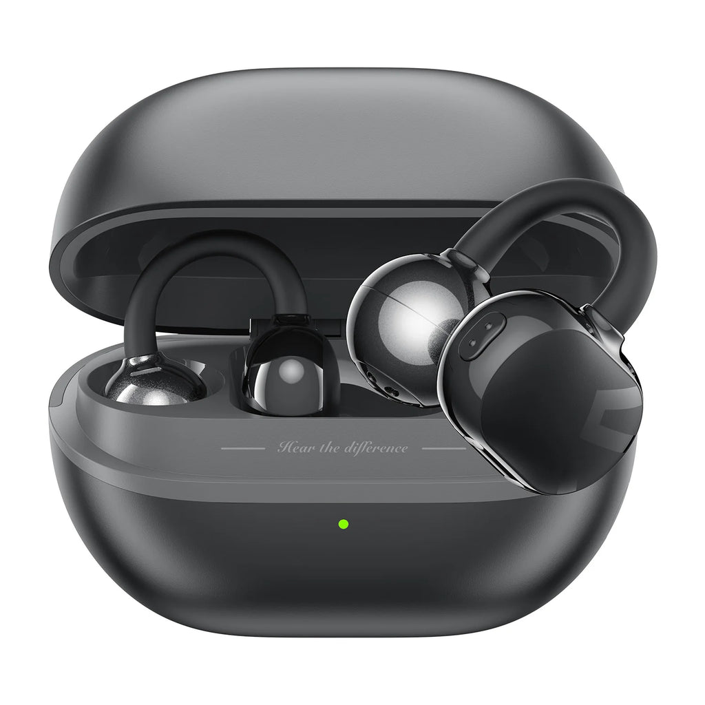 SoundPEATS POP Clip Wireless Earphones Bluetooth 5.4 Open Ear Wireless Earbuds IPX5,Gaming Mode Low Latency, Multipoint Pairing