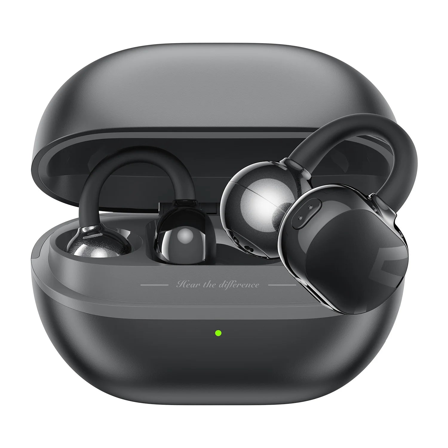 SoundPEATS POP Clip Wireless Earphones Bluetooth 5.4 Open Ear Wireless Earbuds IPX5,Gaming Mode Low Latency, Multipoint Pairing