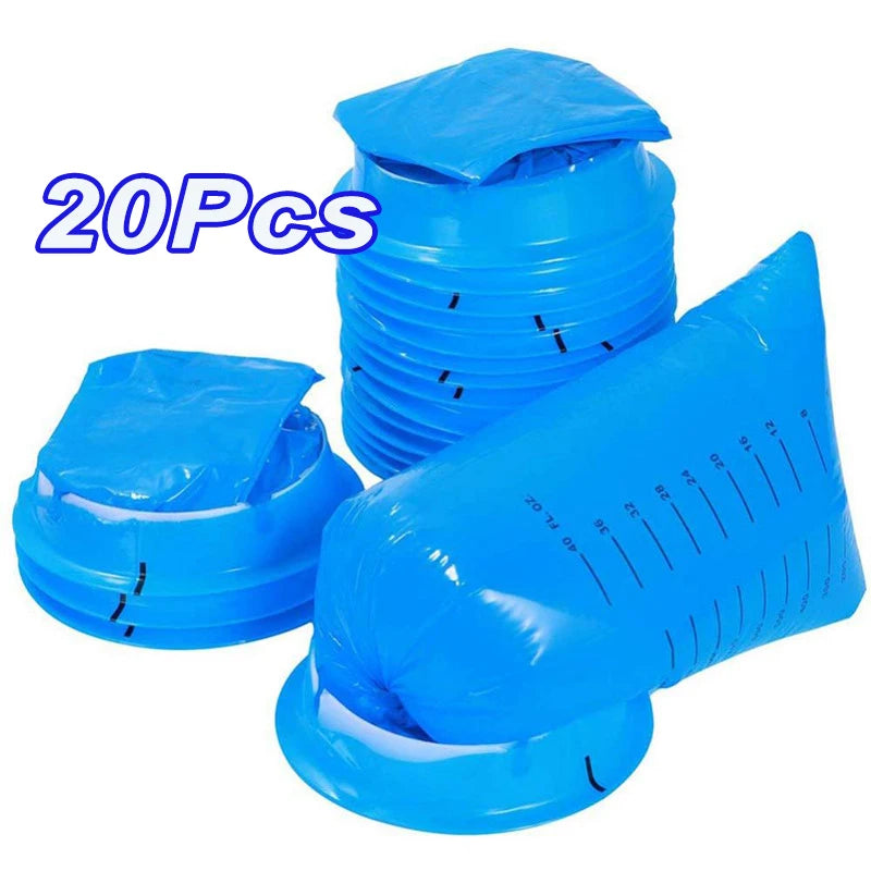 5/10/15/20PCS Airplane Boat Vomit Bag Car Multifunctional Portable Bag Travel Anti Vomit Emergency Disposal Kit Disposable