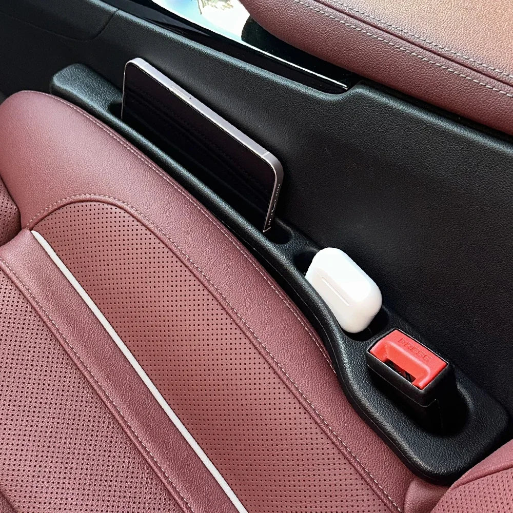1 Pair Car Seat Gap Filler Side Seam Plug Strip Leak-proof Filling Strip For All Car Model Wallet Phone Holder Car Accessories
