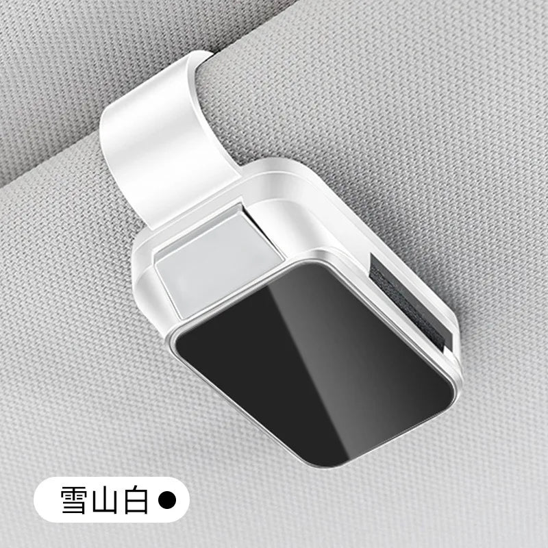 Car-Mounted Eyeglass Holder Multi-Functional Sunshade Board Storage Clip Sunglasses Frame Interior Decoration Accessories