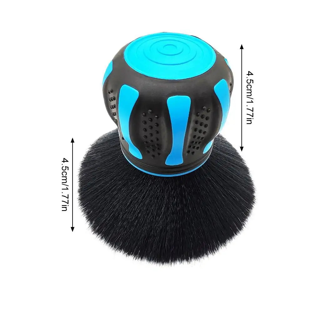 Car Detailing Brushes With Storage Rack Covers Soft Bristles Auto Interior Dust Cleaner Car Detail Brush Cleaning Detail Tool