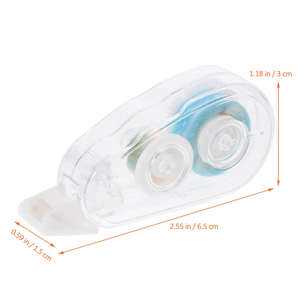 4Pcs Double Sided Adhesive Tape Scrapbook Tape Dispenser for Scrapbooking Crafting Projects Art Supplies
