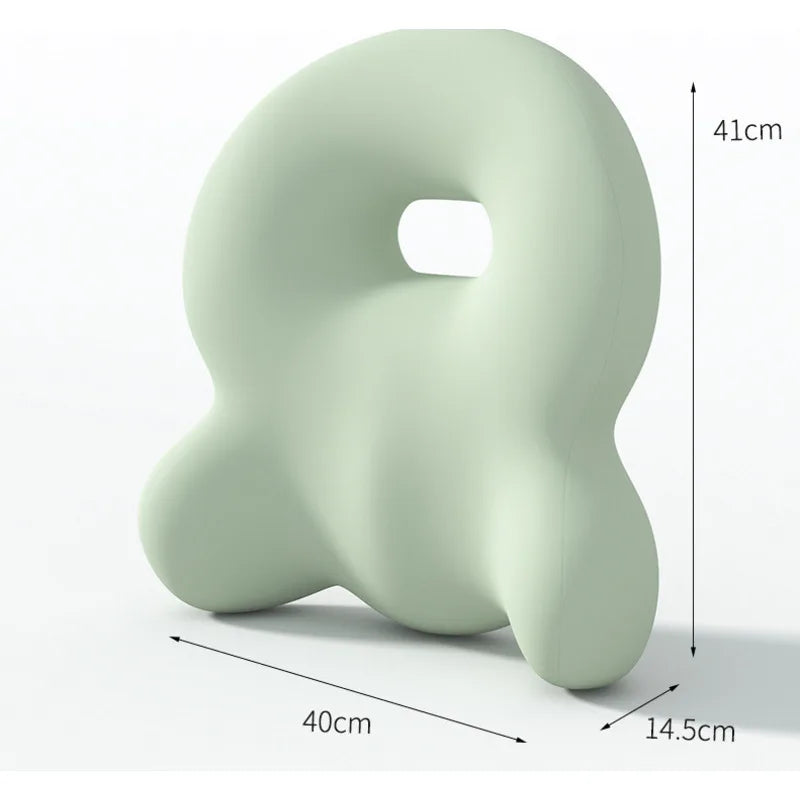 Waist Back Cushion Essential For Long-Term Sitting Support Cushion Ergonomic Support Memory Back Cushion Car Seat Relieve Back