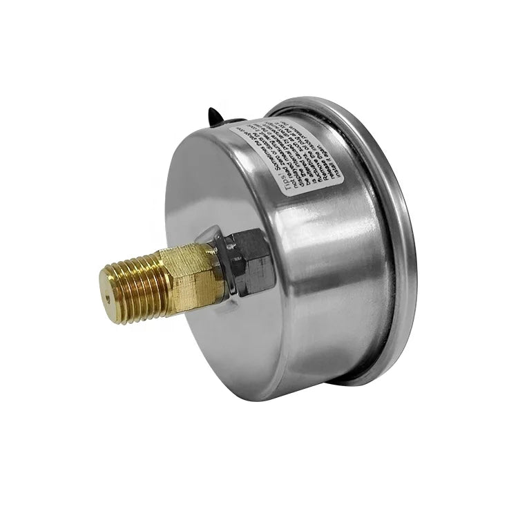 DIA 60MM Stable performance vacuum gauge 76 to 0 cmhg 2000 psi certificate pressure gauges