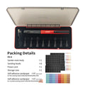 DSPIAE Reciprocating Electric Sanding Pen with Sanding Sheets & Tips for Gundam Model Polishing Surface Finishing Refining Tools
