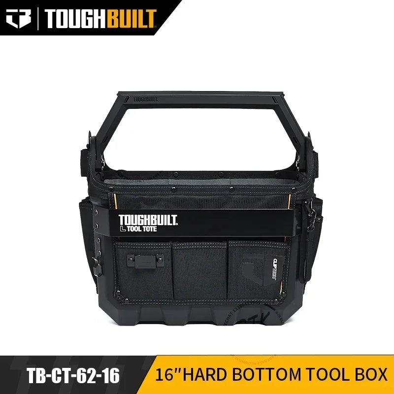 ToughBuilt TB-CT-82-16 Large Hard Body Tool Tote 400m / 16" Basket Storage Portable Suitcases
