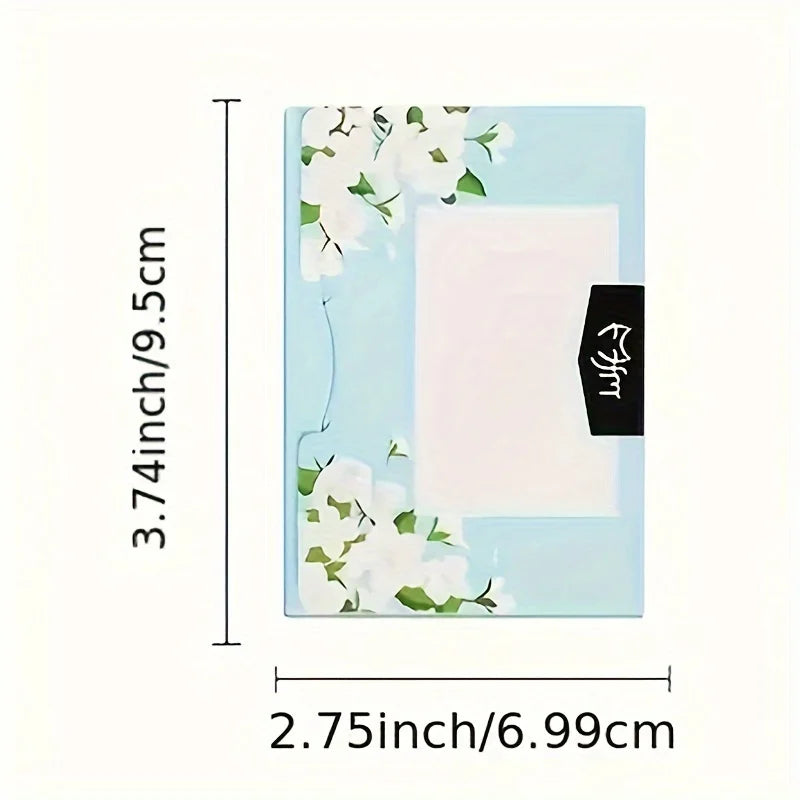100 Pieces Portable Oil Absorbing Facial Oil Blotting Paper, Instantly Control Facial Shine and Refresh Skin, Oil Control Care