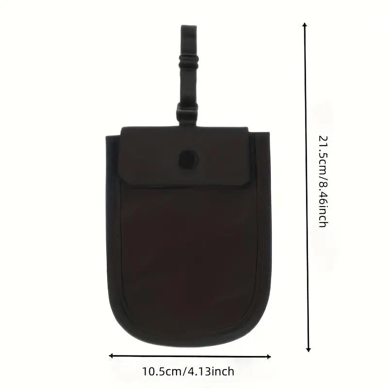 Undercover Bra Wallet Under Clothes Adjustable Money Belt Pouch Secret Travel Pocket Flap Small Storage Bag Outdoor Accessories