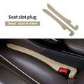2Pcs Car Seat Gap Filler Leak-proof Filling Strip Side Seam Plug Strip Car Seat Gap Interior  Auto Decor Supplies