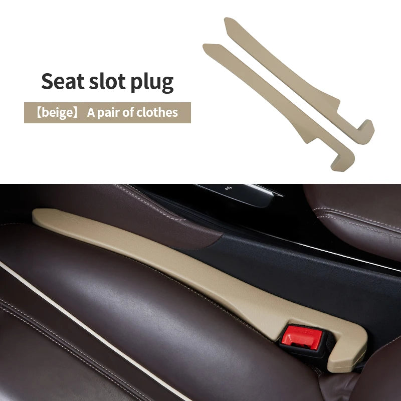 2Pcs Car Seat Gap Filler Leak-proof Filling Strip Side Seam Plug Strip Car Seat Gap Interior  Auto Decor Supplies