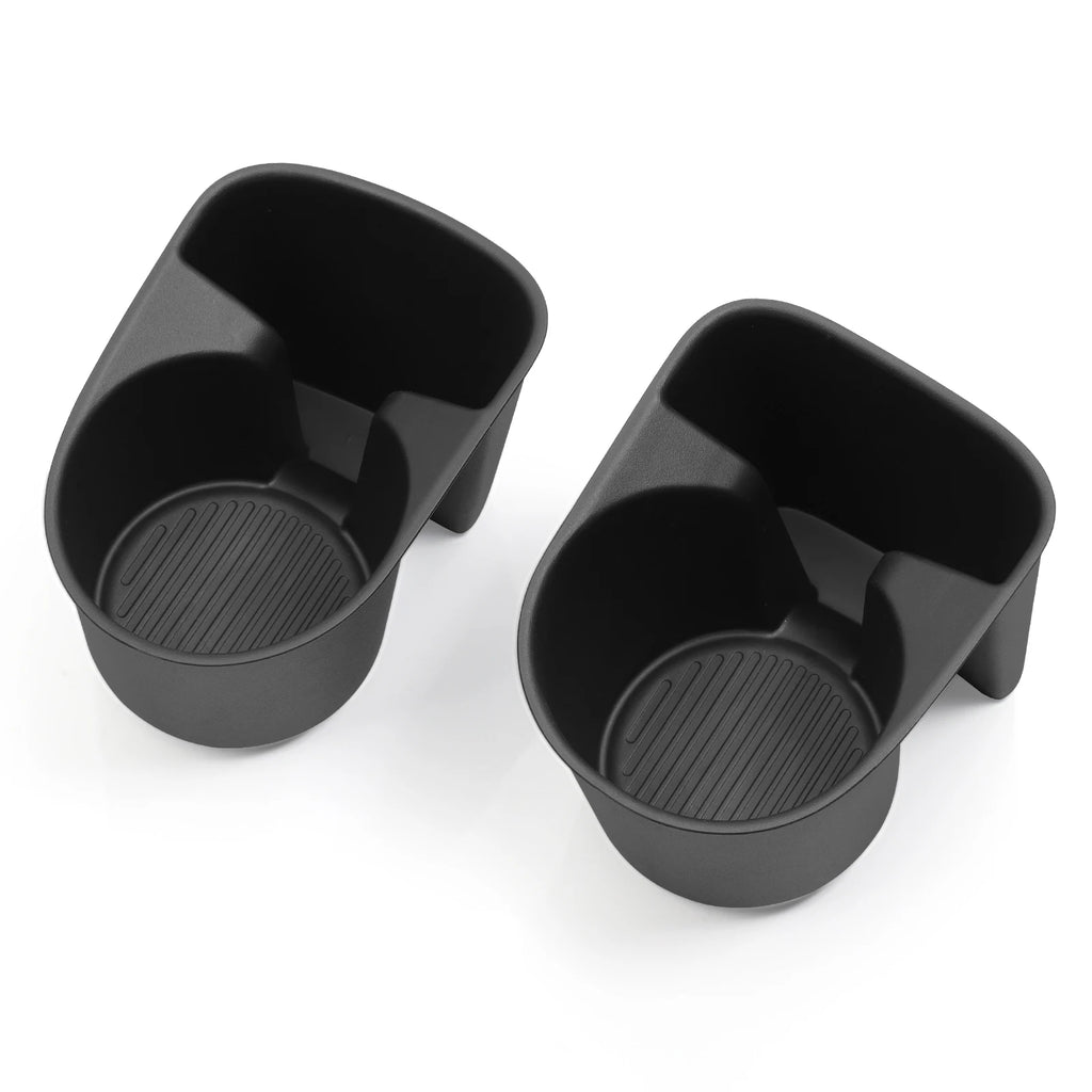 2Pcs for Hyundai Palisade 2026 2rd Row Door Side Water Cup Holder Insert Drinks Storage Box Car Interior Accessories Black