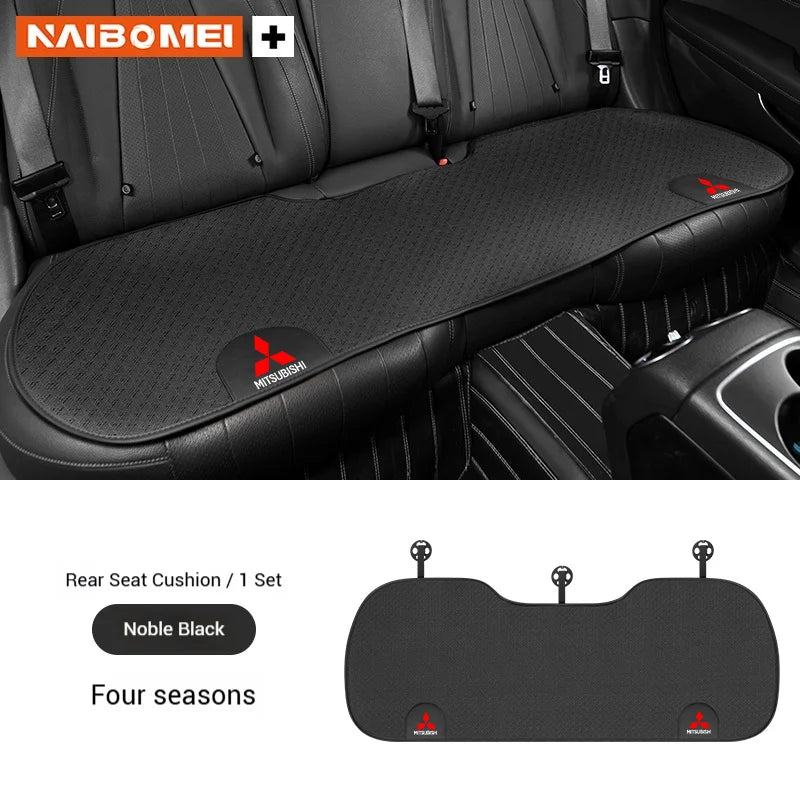 For Mitsubishi Outlander Triton Colt Lancer EX Evolution X Pajero L200 ASX Car Seat Cushion Ice Silk Breathable Car Seat Cover