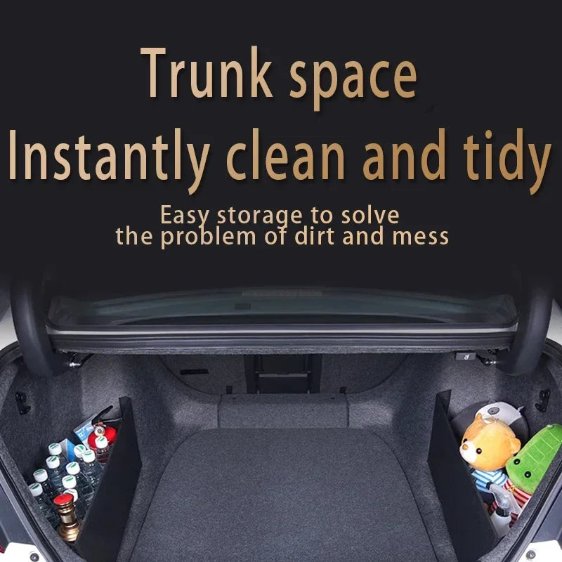 For MG4 EV Mulan EH32 2022~2025 Car Upgrade Trunk Storage Partition Multifunction Storage Box Auto Interior Accessories
