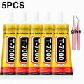 T7000 Glue 15ml 25ml 50ml 110ml 5pcs Strong Adhesive for Phone Screen Repair Jewelry DIY Craft Electronics Leather Shoe