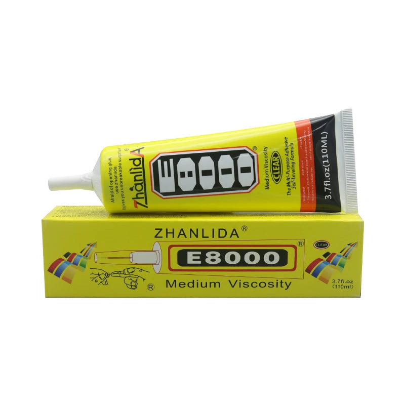 Zhanlida E8000 Glue Mobile Phone Touch Screen Repair of Warped Screen Frame Sealant Repair Household DIY Universal Glue