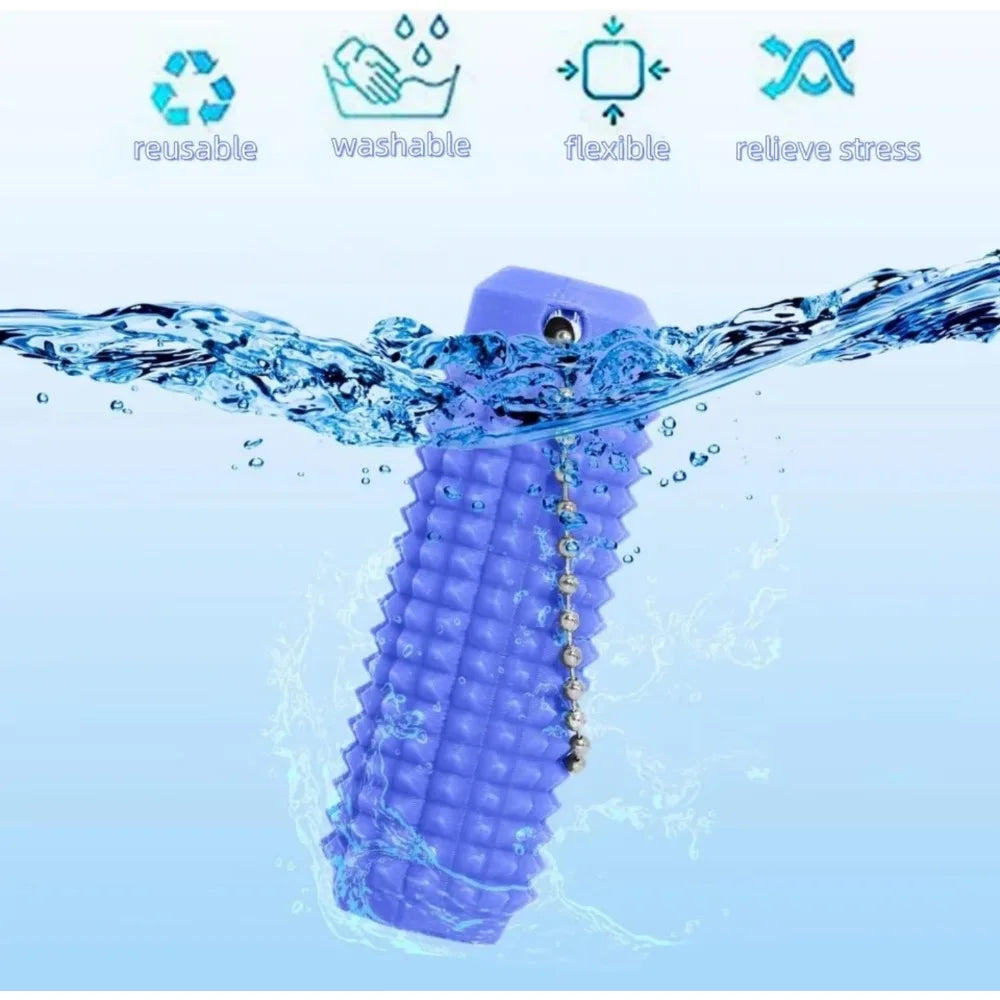 Bestseller Spiky Mini Hand Grip Stress Relief Toy Portable Squeeze Fidget Keychain Helper For Releasing Daily Pressure