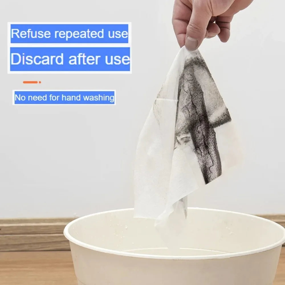 Disposable Dry Sweeping Cloth Pads Compatible with Swiffer Sweeper Household Floor Car Dust Removal Paper Electrostatic Mop Pads