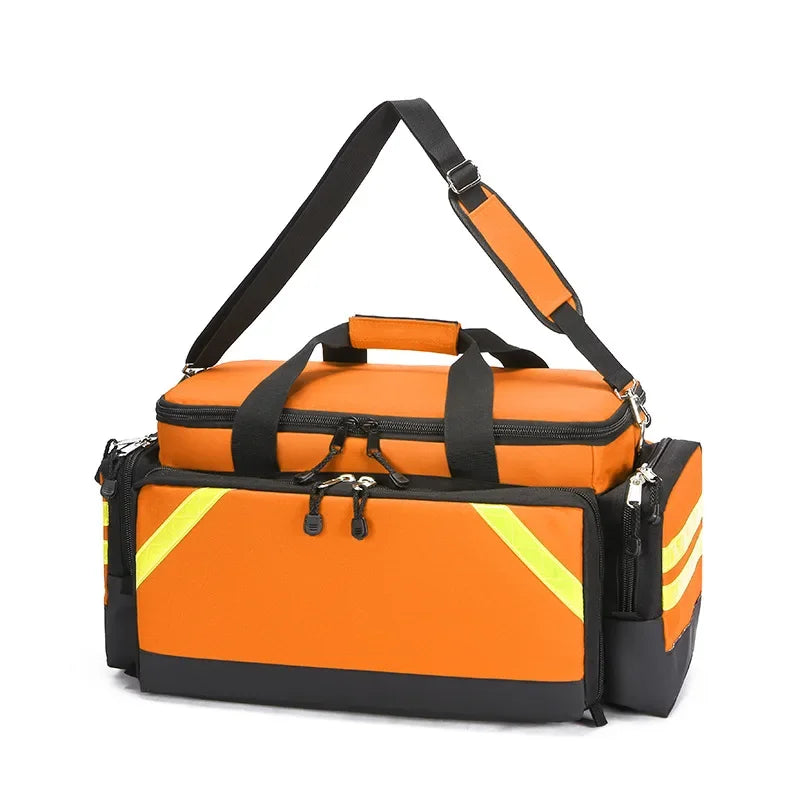 Outdoor 1200D First Aid Kits Waterproof Large Capacity First Aid Shoulder Bag Tear Resistant Oxford Cloth Medical Emergency Kit