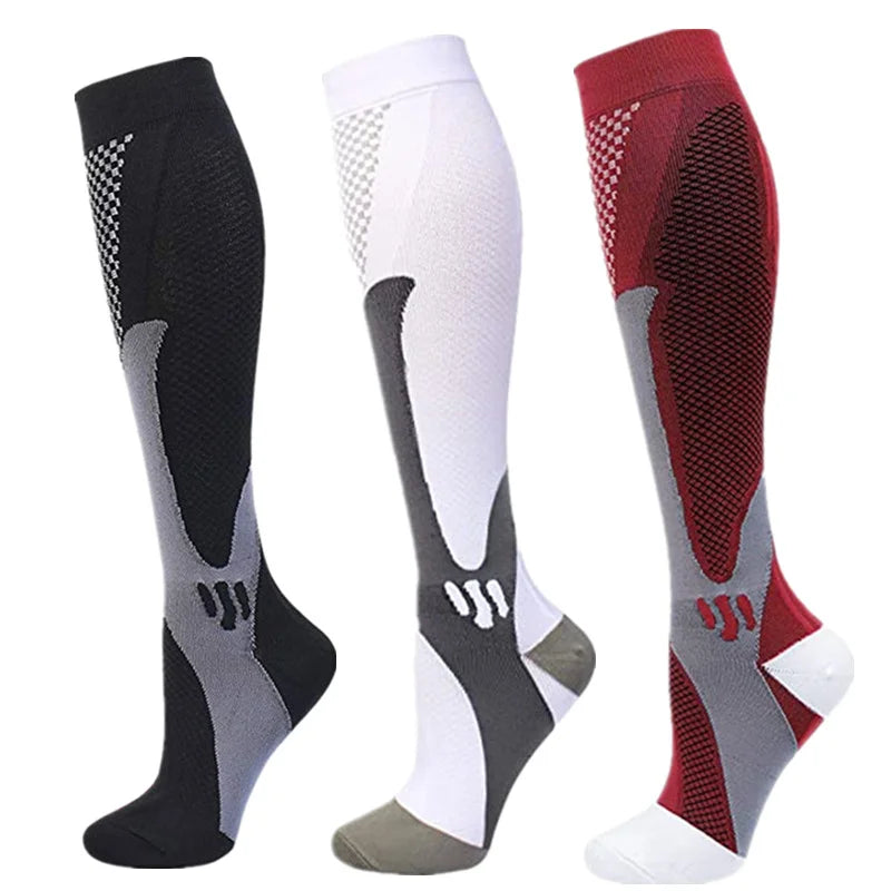 Compression Socks Running Football Sports Medical Nursing Socks for Flight Travel Pregnancy Edema Diabetes Varicose Veins Socks