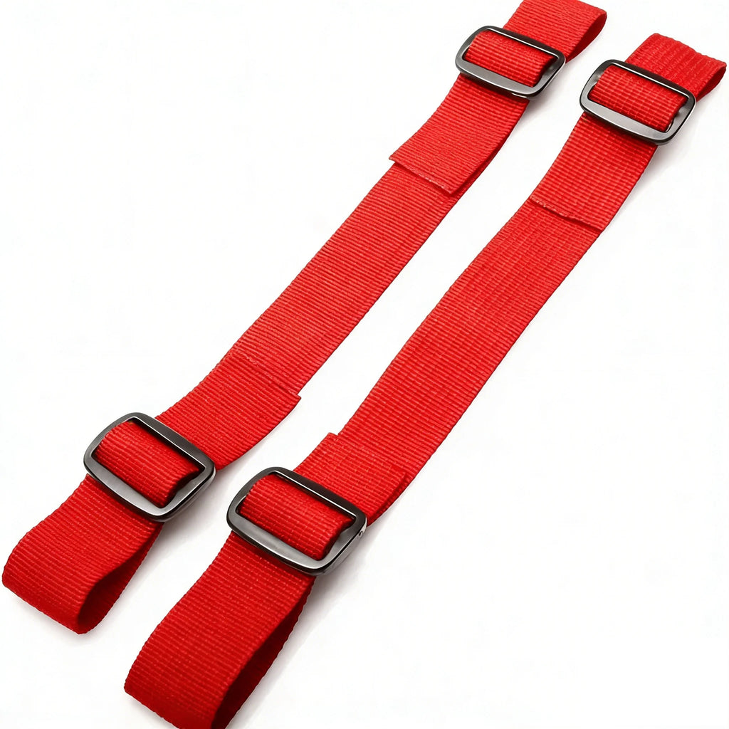 1Set Width Adjustable PP Nylon Webbing Strap For Hoverboard Kart HoverKart Seat Attachment Replacement With Tri-Glide Buckle Kit
