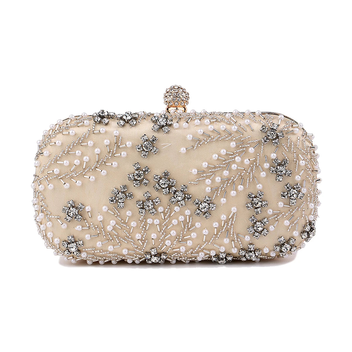 Satin Diamonds Party Hight Quality Women Day Clutch Diamonds Gift Wedding Evening Bags New Arrival Shoulder Chain Purse