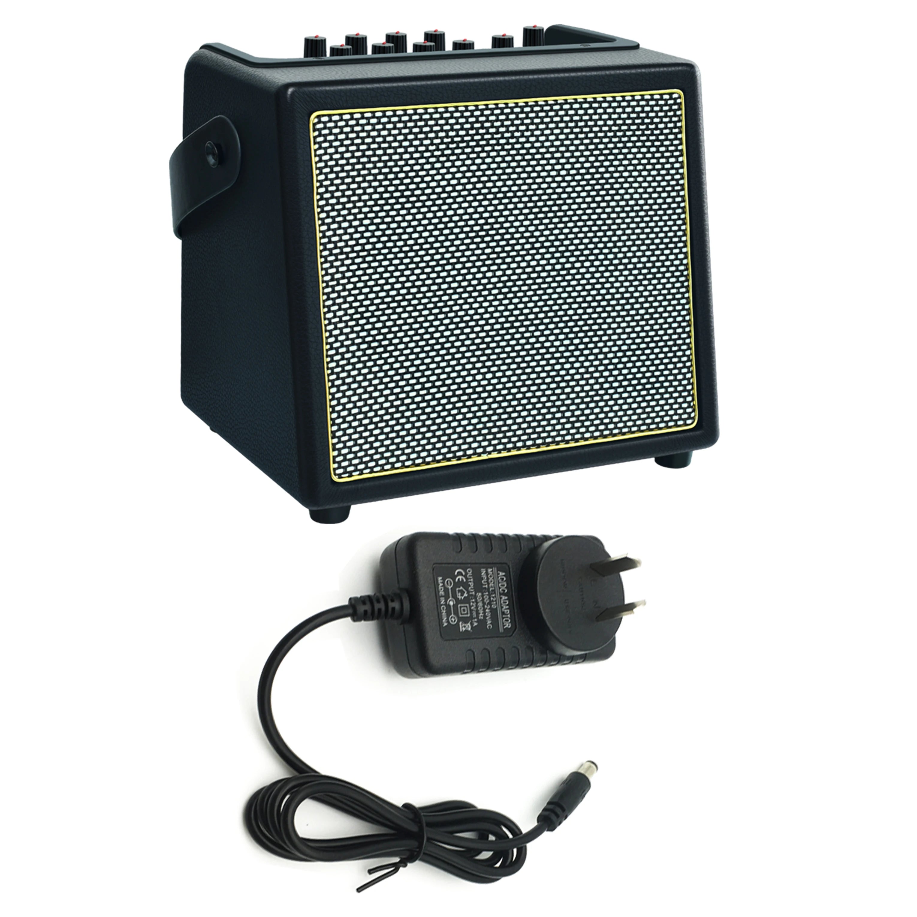 Rowin Acoustic Guitar Amplifier,30 Watt Bluetooth Speaker Rechargeable Battery Acoustic Guitar Amp with Reverb Chorus Effect