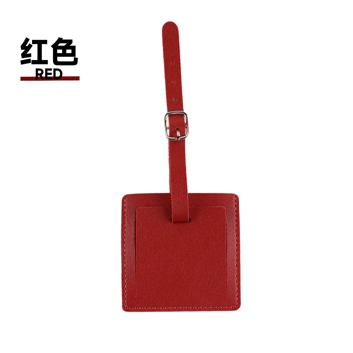 Boarding pass custom logo leather multi-color suitcase flip listing tag label luggage tag customization