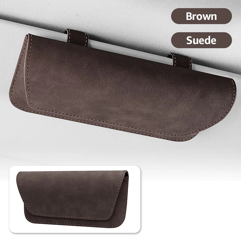 Car Glasses Case Organizer Storage Car Eyeglass Case Glasses Box For Car Sun Visor Organizer Sunglasses For BMW Glasses Case