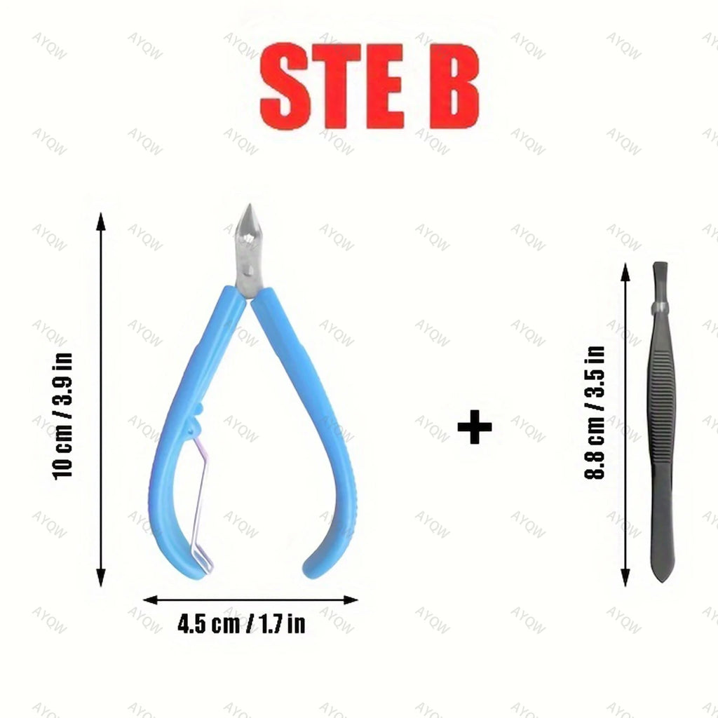 3D Metal Model Assembly Kit: Ergonomic Pliers, Tweezers & More - Precision Crafting Tools For Ages 14+