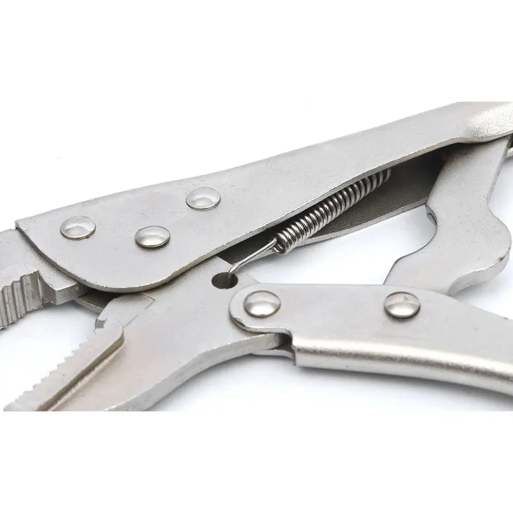 Heavy Duty Locking Pliers Adjustable Metal Face Clamp Multifunctional Pressure Pliers for Woodworking Welding Repairs