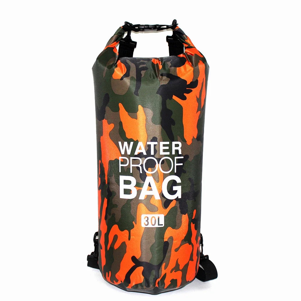 Men's and women's waterproof bags, outdoor sports bags, suitable for swimming, boating, kayaking, rafting and traveling