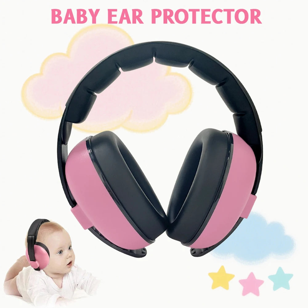 YHKEMA Anti Noise Baby Headphones Hight Quality Kids Ear Protection Earmuffs Reduction Soundproof Headphones Children Protective
