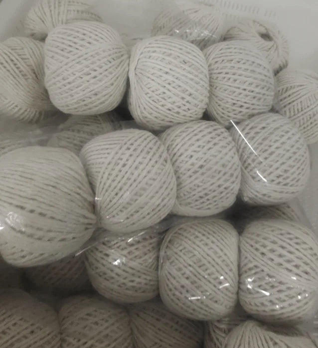 1/2 Roll Cooking Tools Butcher's Cotton Twine Meat Prep Trussing Turkey Barbecue String Meat Sausage Tie Rope Meat Prep Trussing