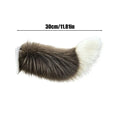 Remote Control Electric Wagging Tail for Cute Electric Wagging Plush Tail Decoration Universal for Motorcycle Animal Tail Access