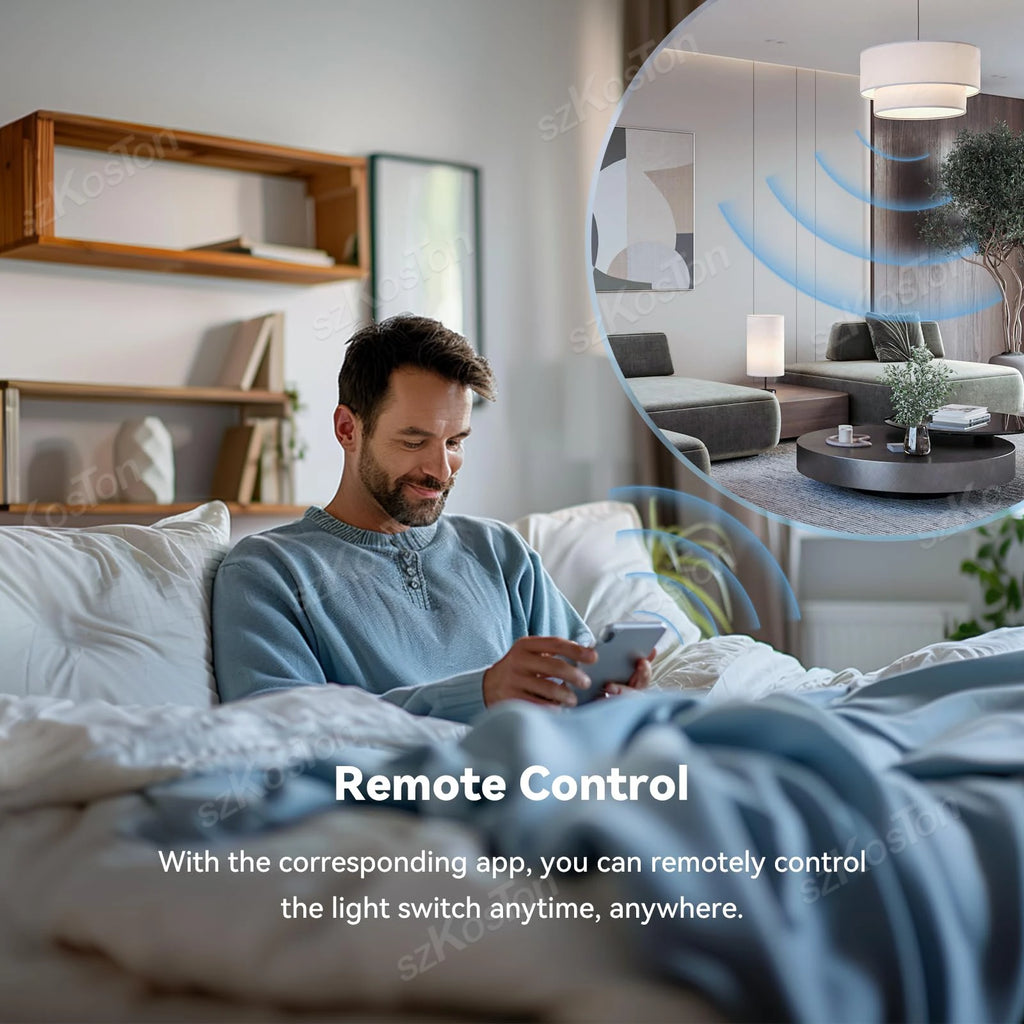 Matter WiFi Smart Switch 16A Smart Home Light Switch Relay Module Voice Control Work with Alexa Google Homekit Tuya Smartlife