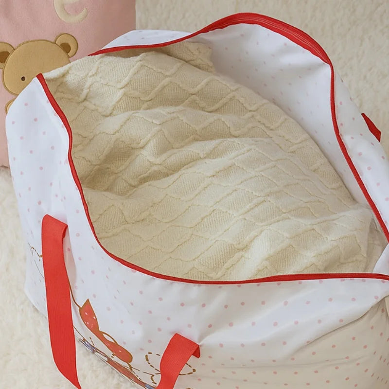 Children's Quilt Bag Cartoon Large Capacity Travel, New Season, New Moving, Clothing Storage, Sorting, Organizing, Packaging Bag