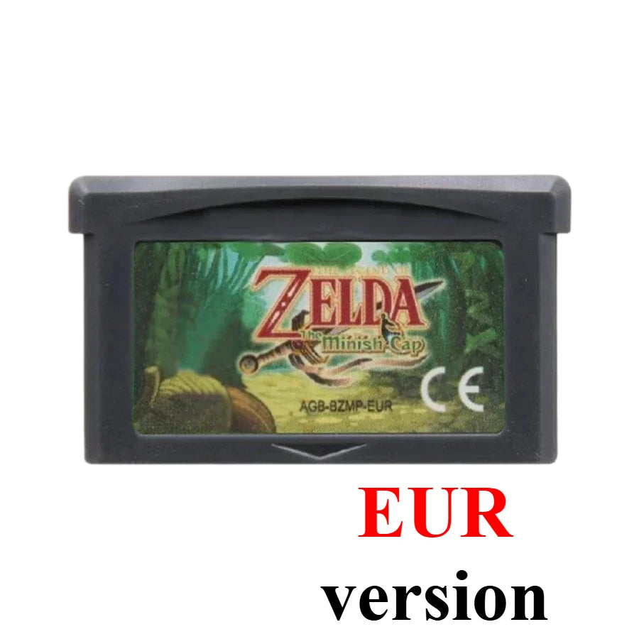 32 Bit Video GBA Game Cartridge Game Console Game Card Link To The Past Awakening DX Minish Cap EUR/USD Version