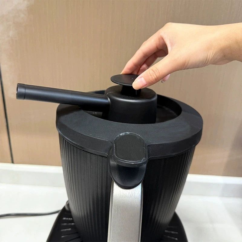 Steam Diverter Compatible with Thermomix TM7 – 360° Rotating Steam Deflector with, Kitchen Cabinet Protection